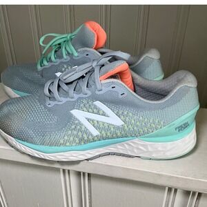 New Balance Fresh Foam 880v10 Womens Running Shoes Grey Mint W880G10 Size 11 D